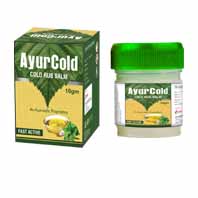 AYUR COLD  RUB BALM - 10GM